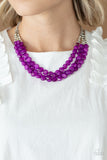 Paparazzi Pacific Picnic - Purple Necklace and Seaside Siesta - Purple Bracelet