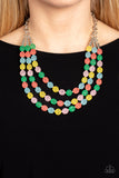 Paparazzi Summer Surprise - Multi colored Layered Necklace