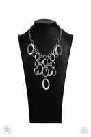 Paparazzi A Silver Spell - Silver Necklace