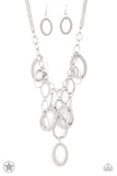 Paparazzi A Silver Spell - Silver Necklace