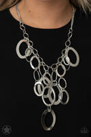 Paparazzi A Silver Spell - Silver Necklace