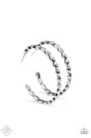 Paparazzi Hoop Hype - Silver Hoop Earrings