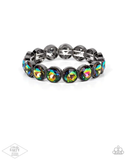 Paparazzi Number One Knockout - Multi Oil Spill Bracelet