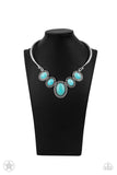 Paparazzi River Ride - Turquoise Necklace