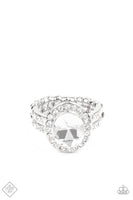 Paparazzi Unstoppable Sparkle - White Rhinestone Ring