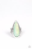 Paparazzi Opal Oasis - Green Ring